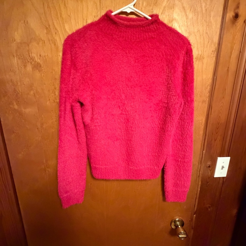 Universal Thread Fuchsia Fuzzy Turtleneck Sweater